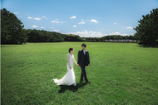 広々と新緑撮影！