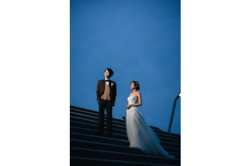暗くなる空