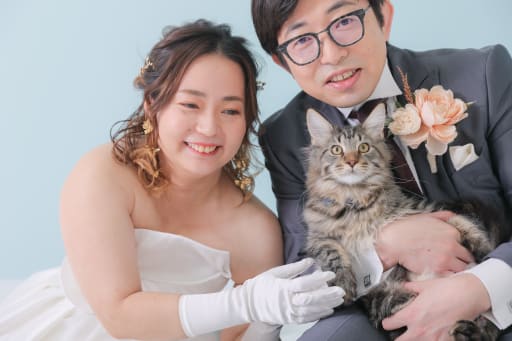 ペットと撮影