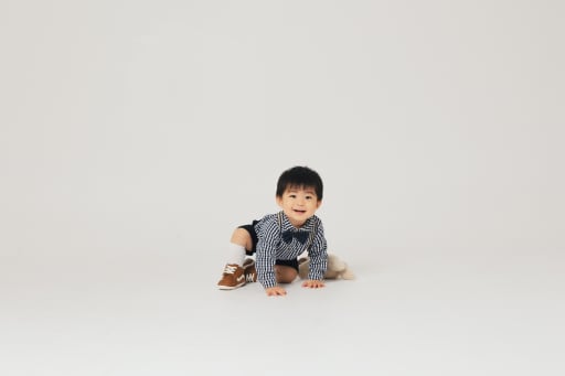 お子様の写真も 