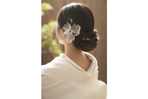 ヘアセットも綺麗に