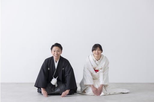 シンプルな背景でも