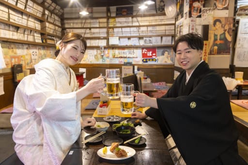 居酒屋に到着！