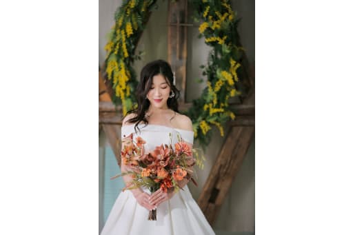 ドレスにチェンジ