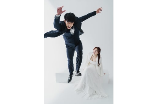   全身を使って 