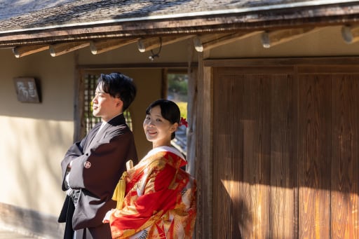 軒先に入ったり〜