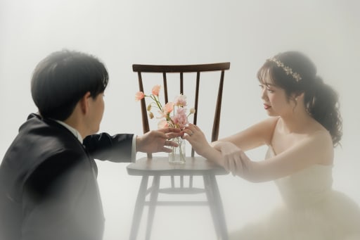 まずはこちらのふんわりとした優しい１枚