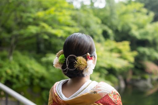 髪型のお写真も
