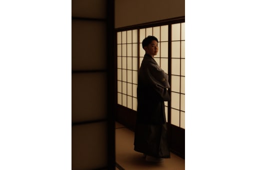 ご新郎様のソロカット。