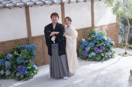 あじさいと。。。