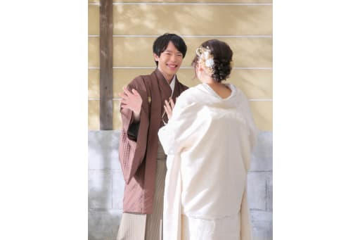 にっこり笑顔の新郎様！