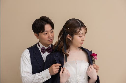 ジャケットかけて