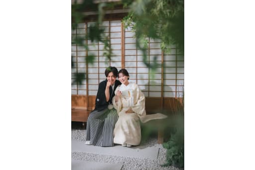 和の情緒×お茶目ポーズ