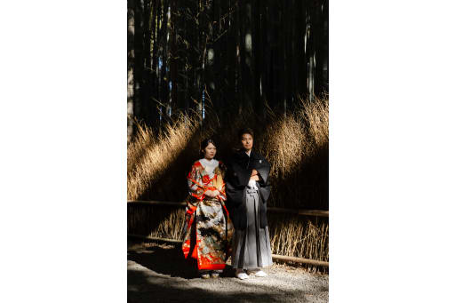 また、竹林での一コマも素敵でした。