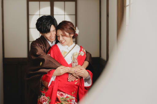 まずは屋内庭園での一枚。