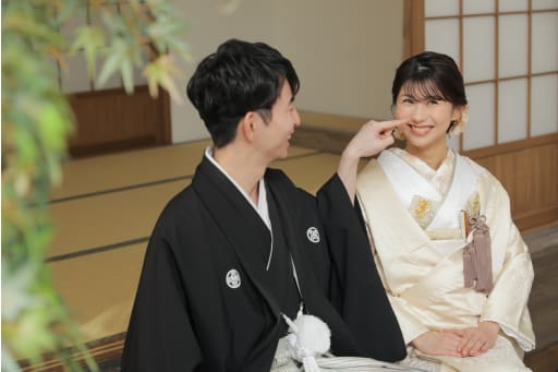 縁側でお話し
