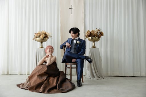 スタジオから。