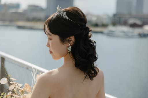 ヘアアクセも