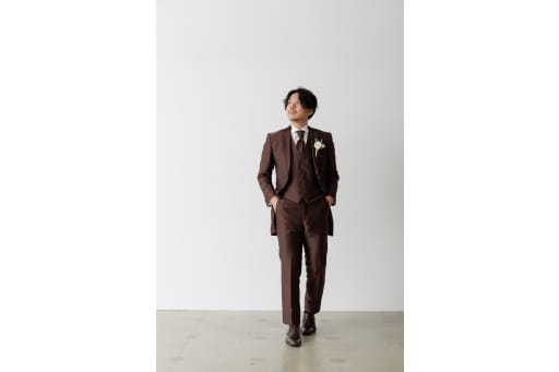 かっこいい新郎様！