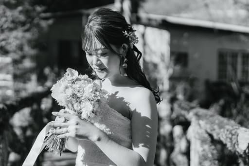 ご新婦様のソロショット