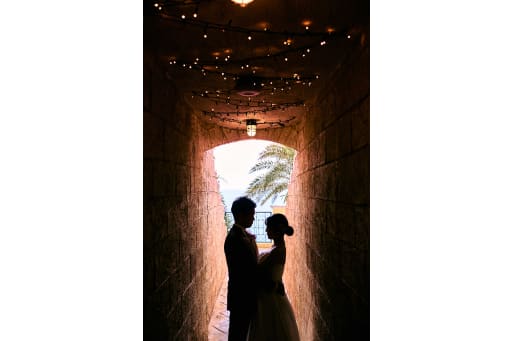 雨でもたくさんの色であふれるアメリカンビレッジ