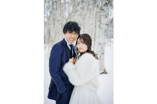 降りたての真っ白な雪と一緒に