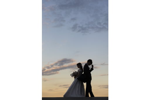 シルエットのお写真も