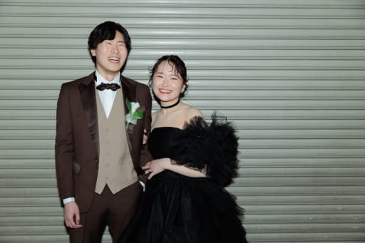 洋装にお着替えして