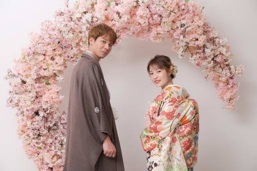 振り返りショット