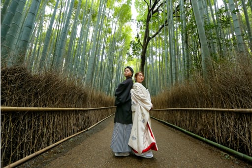 嵐山と言えば、竹林