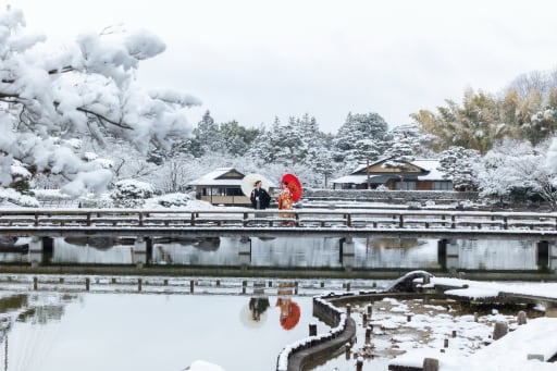最高の雪景色でした。