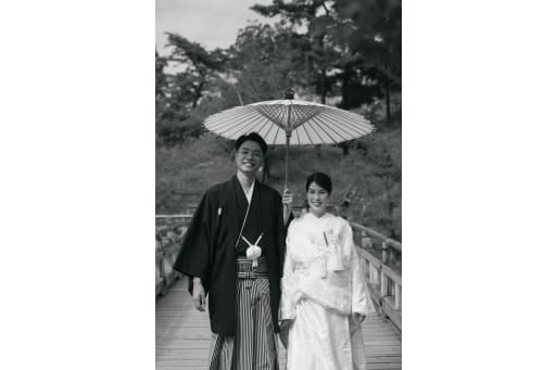 最後は相合傘で！