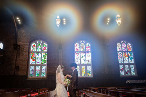 祭壇で交わす、未来への約束