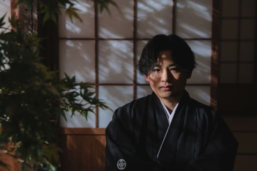 ご新郎様のソロカット