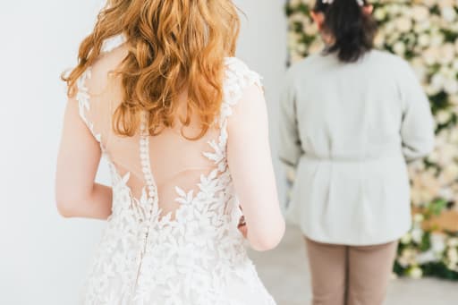 まずはお母様に感謝の気持ちを込めて