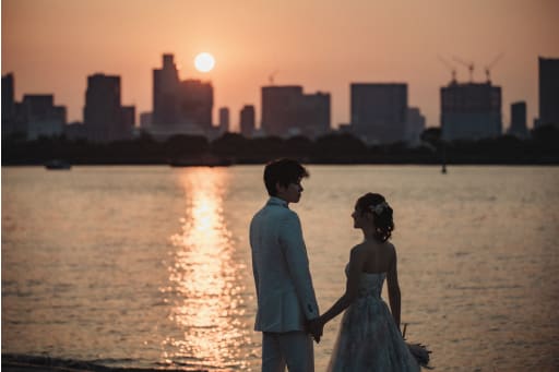 お台場海浜公園の撮影に行ってきました。