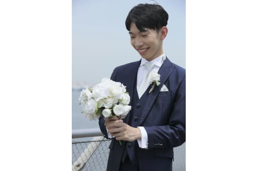 新郎様ソロカット