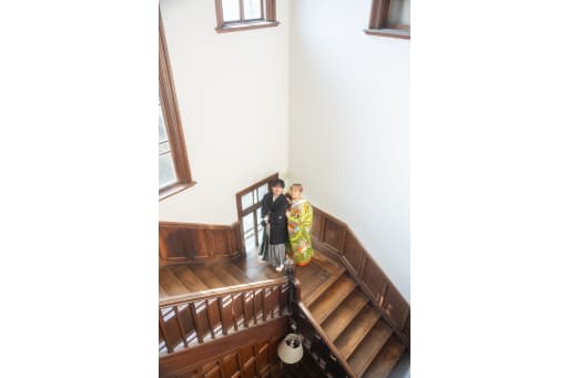 ぐーんと上から