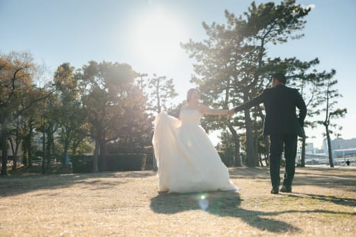 お天気に恵まれて