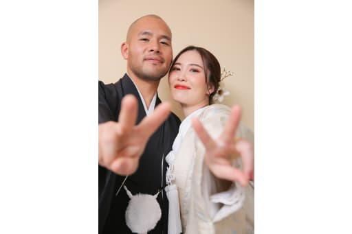 最後はピース！