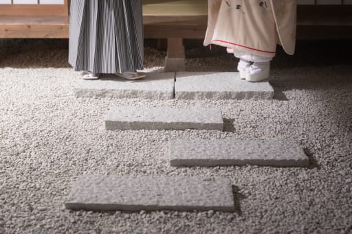 あえて足元だけのお写真