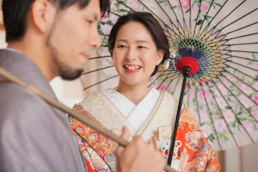 ご新婦様の表情も♪