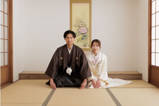 和装最後に