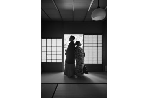 シルエットのお写真も