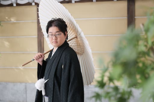 ご新郎様ソロショット