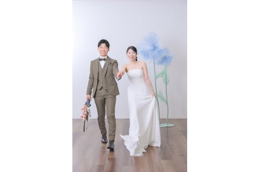   お散歩ショット。