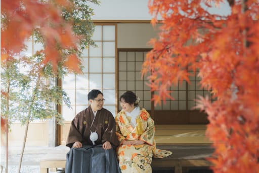 縁側ショット。