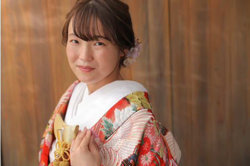 新婦様のソロカット