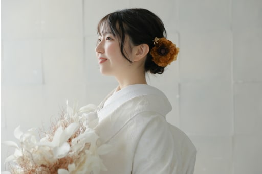 新婦様のソロショット