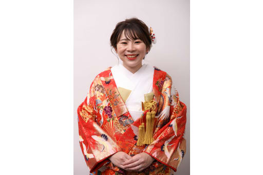 新婦さんのソロショット